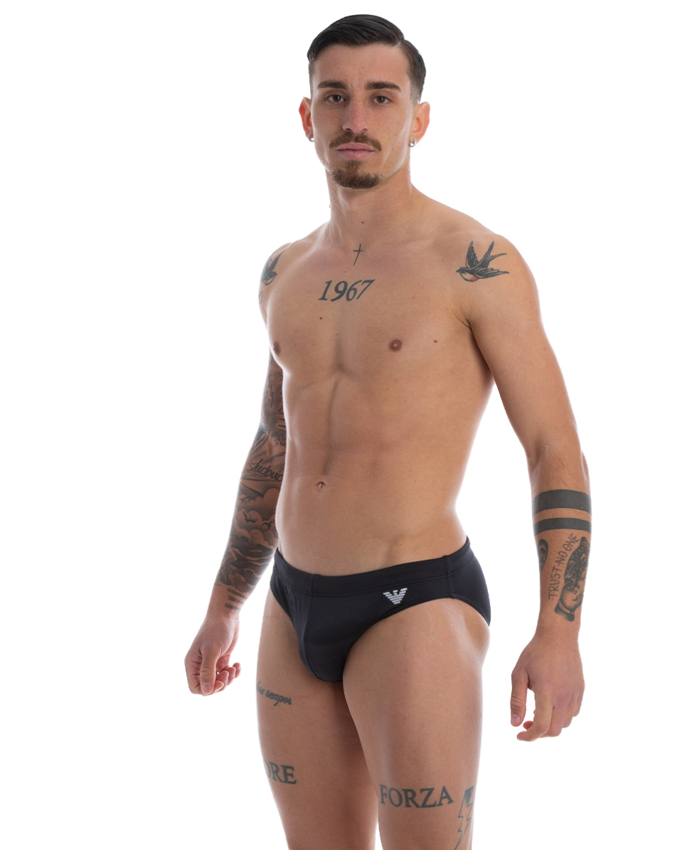 EMPORIO ARMANI - COSTUME SLIP/BRIEF - 211720 3R401 00020 - BLACK - B