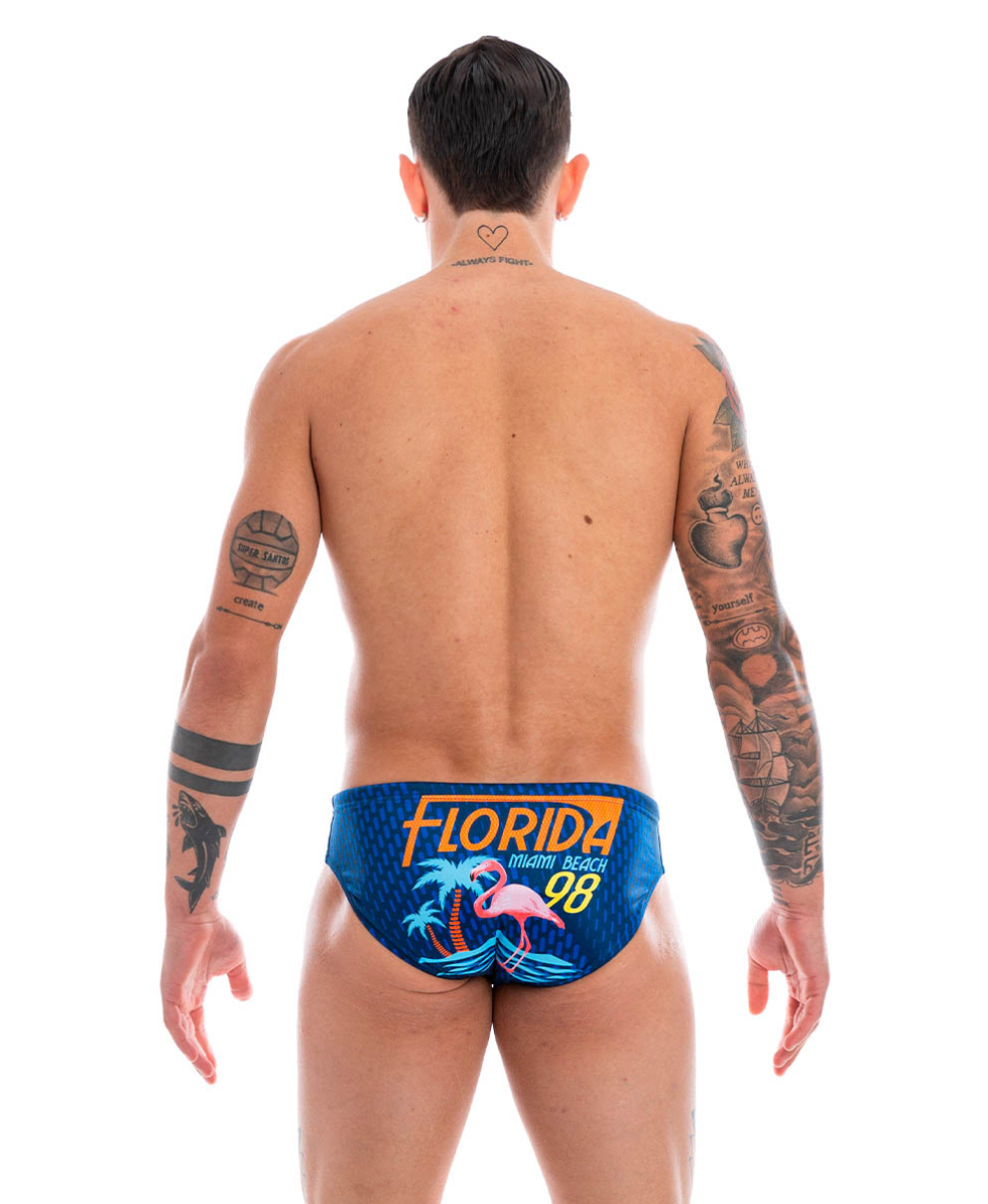 TURBO - COSTUME SLIP - FLORIDA - 731416/0007 - BLUE/ORANGE - C