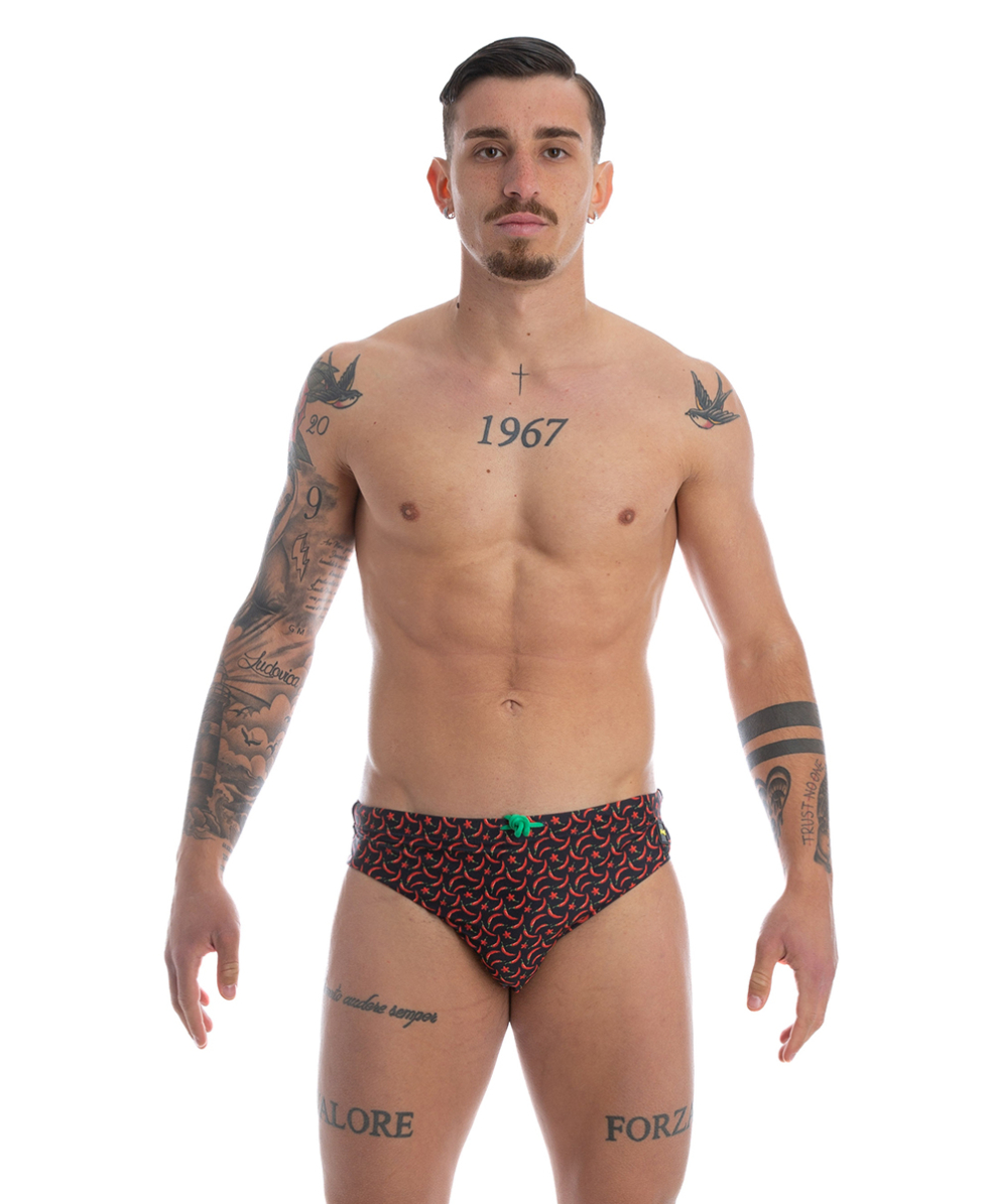 F**K - COSTUME SLIP/BRIEF PRINTED - FK23-2229U - MOOD FUNNY - A
