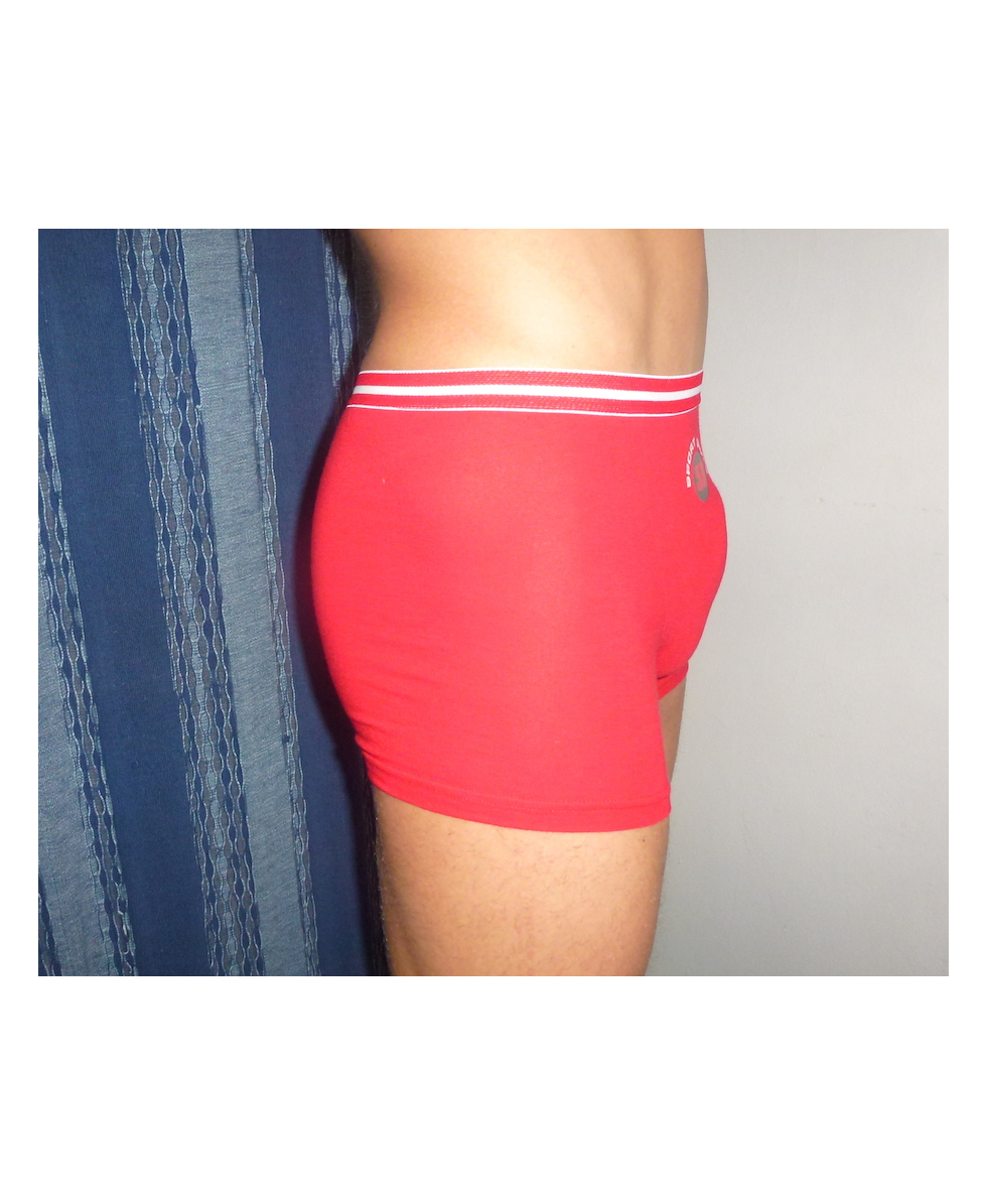 COTONELLA - BOXER BIMBO - SHORT JUNIOR - 9308 - RED