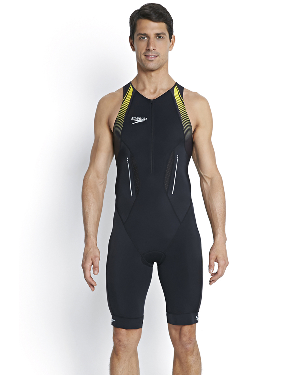 SPEEDO - TRISUIT - TRI COMP MAN - SOJ15101 (09-899-3894) - TRIATHLON - BLACK/YELLOW