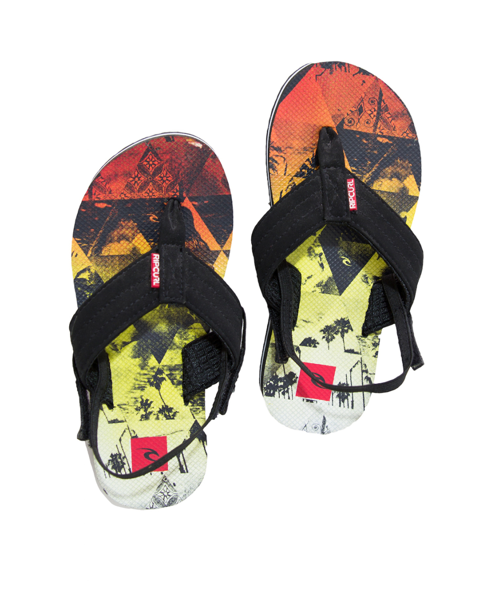 RIP CURL - INFRADITO JUNIOR - RIPPER+ GROMS - TOTAK1-1873 BLACK/MULTI