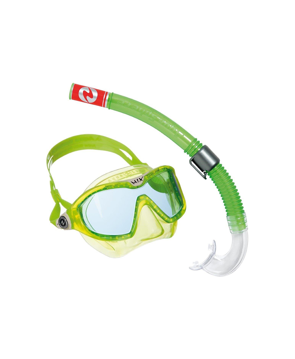 AQUALUNG - MASCHERA+TUBO JR - DISPLAY MIX - 181.690 (ex 181.390) - LIME