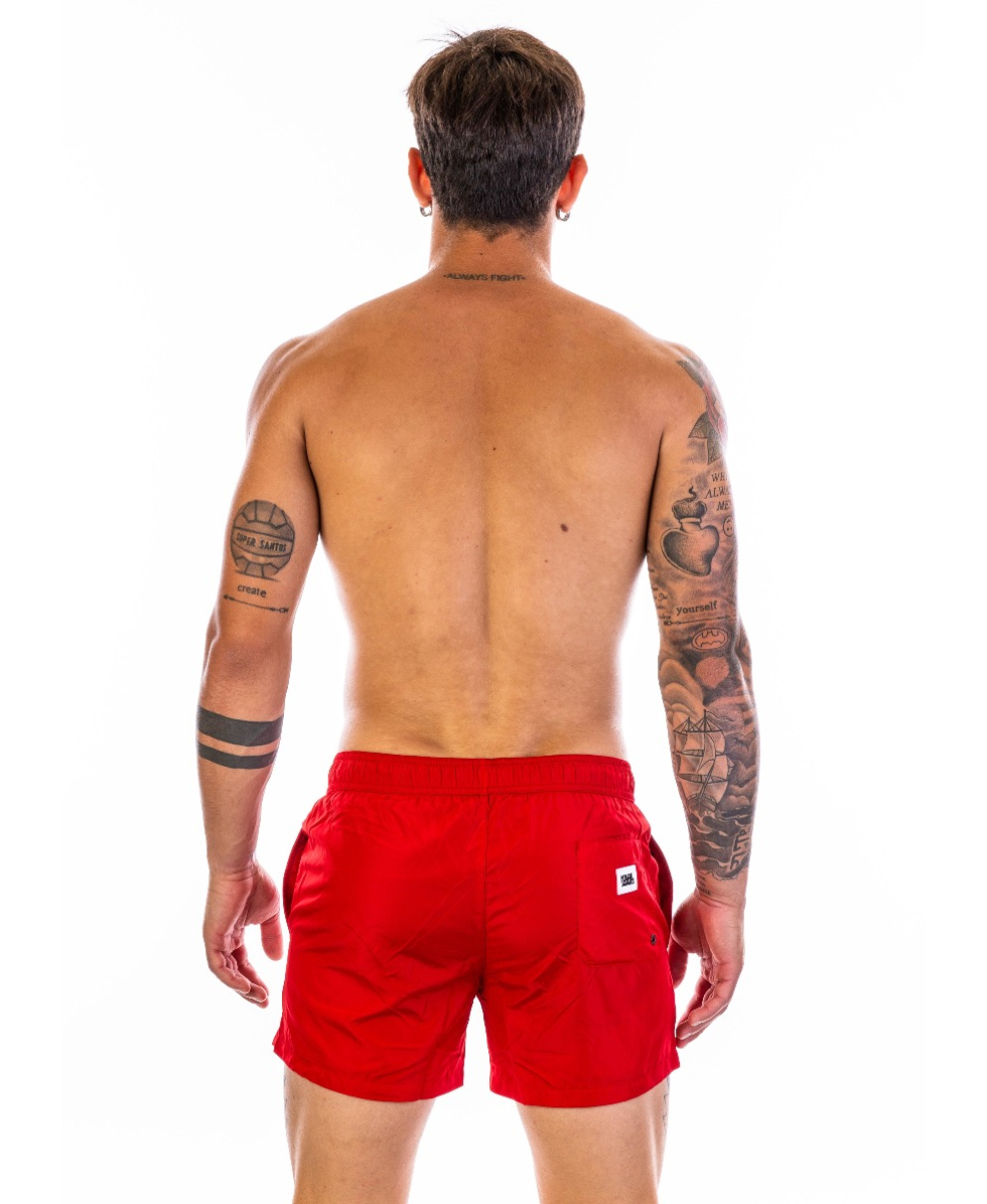 KARL LAGERFELD - COSTUME SHORT - CLASSIC - MBS02 - RED