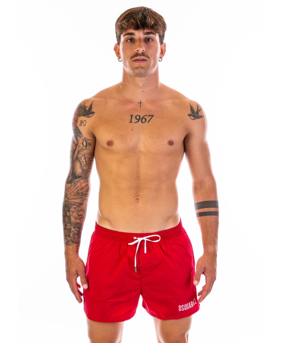 DSQUARED2 - COSTUME SHORT - D7B643730-618 - RED