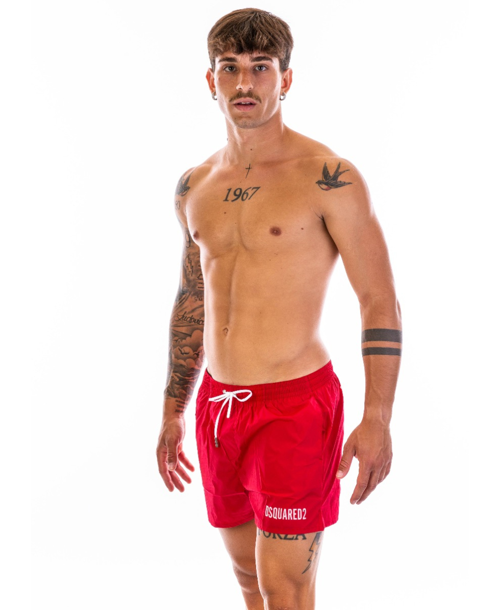 DSQUARED2 - COSTUME SHORT - D7B643730-618 - RED