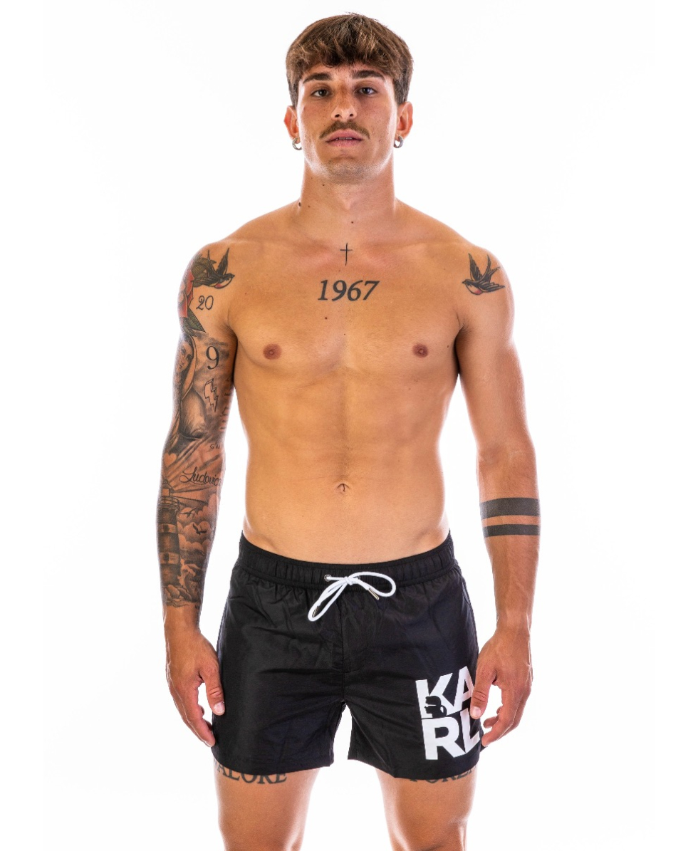 KARL LAGERFELD - COSTUME SHORT - CLASSIC - MBS02 - BLACK