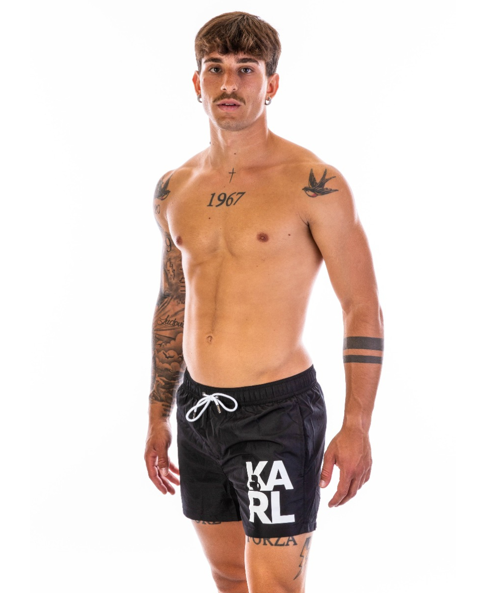 KARL LAGERFELD - COSTUME SHORT - CLASSIC - MBS02 - BLACK