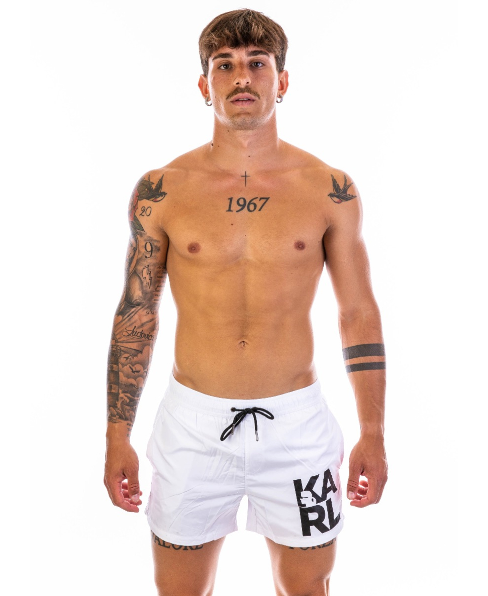KARL LAGERFELD - COSTUME SHORT - CLASSIC - MBS02 - WHITE
