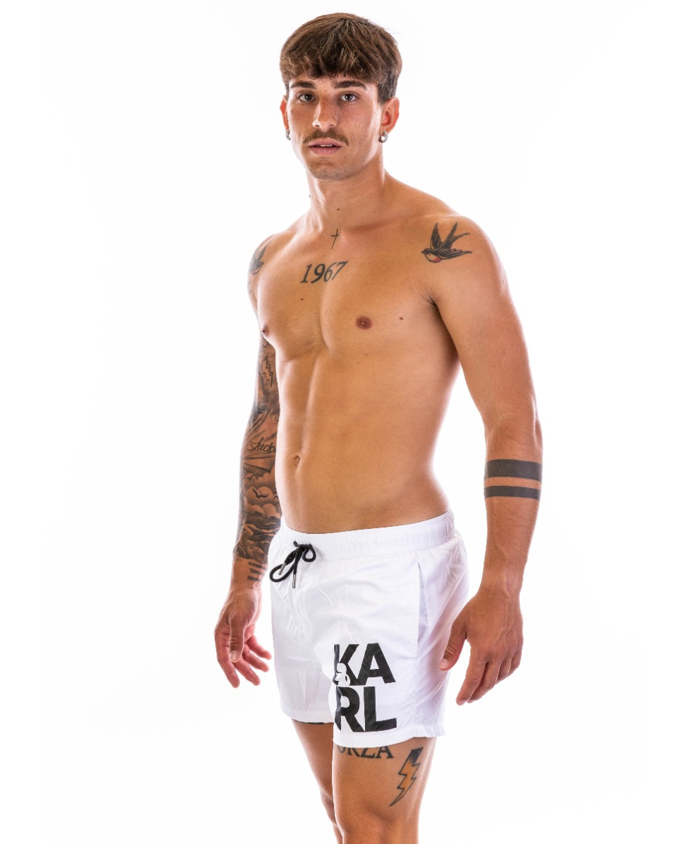 KARL LAGERFELD - COSTUME SHORT - CLASSIC - MBS02 - WHITE