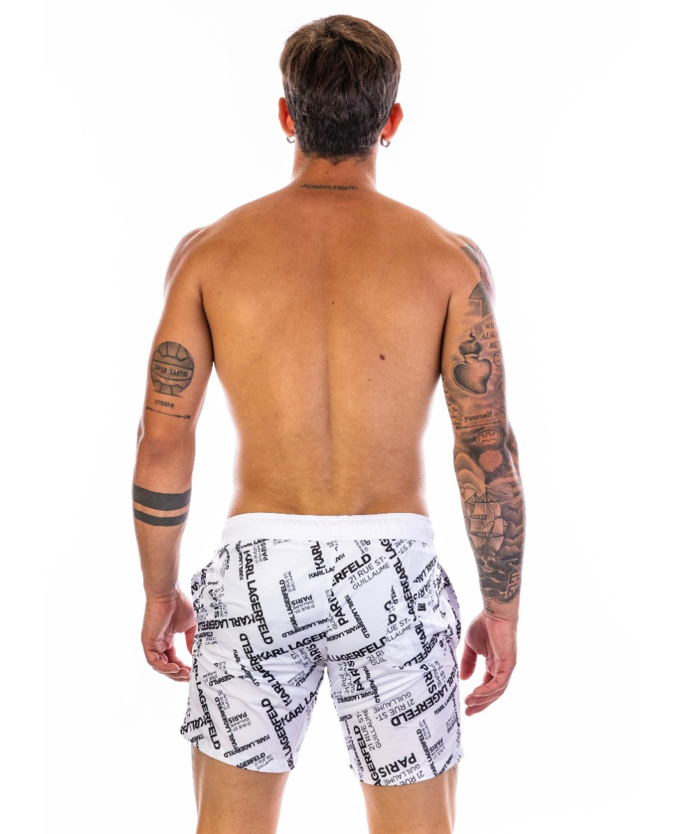 KARL LAGERFELD - COSTUME SHORT - RUE ST. GUILL - MBM14 - WHITE