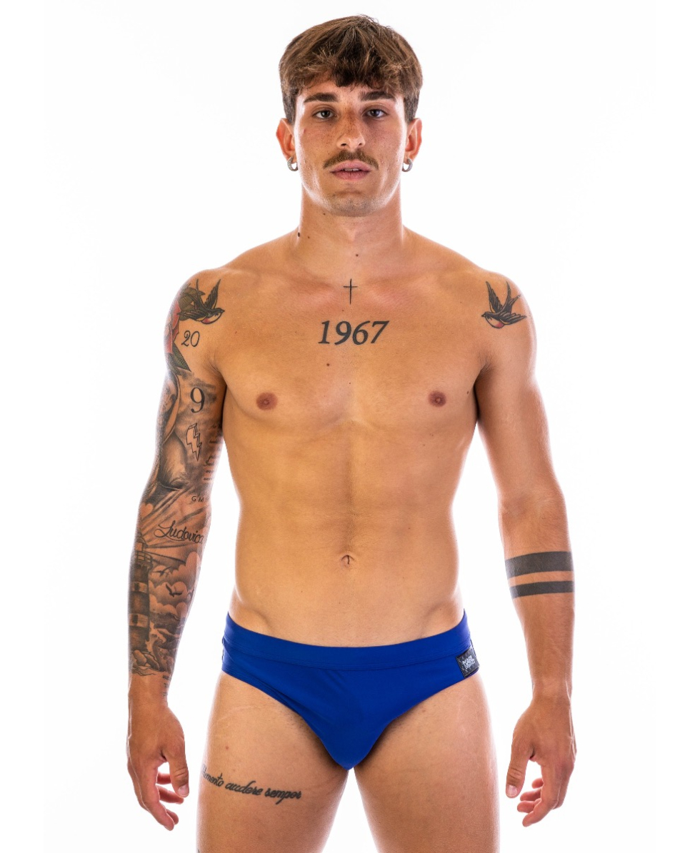 KARL LAGERFELD - COSTUME SLIP/BRIEF - BASIC - MSP01 - NAVY