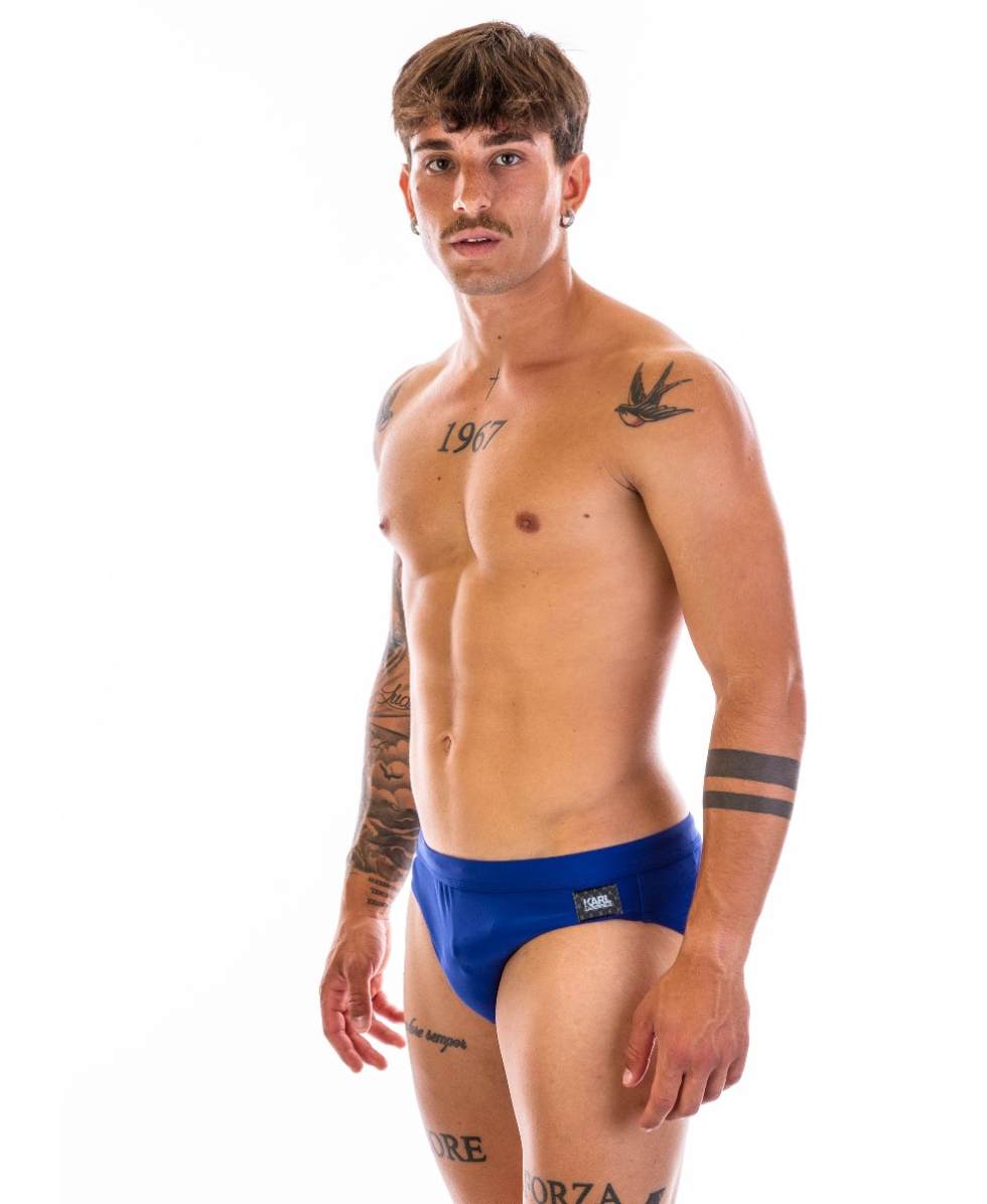 KARL LAGERFELD - COSTUME SLIP/BRIEF - BASIC - MSP01 - NAVY