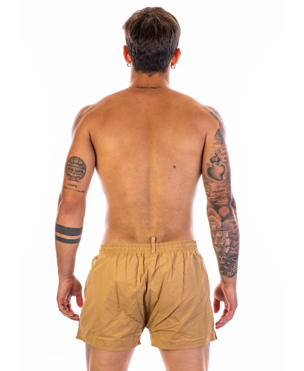DSQUARED2 - COSTUME SHORT - D7B642920-283 - KHAKI/ORANGE