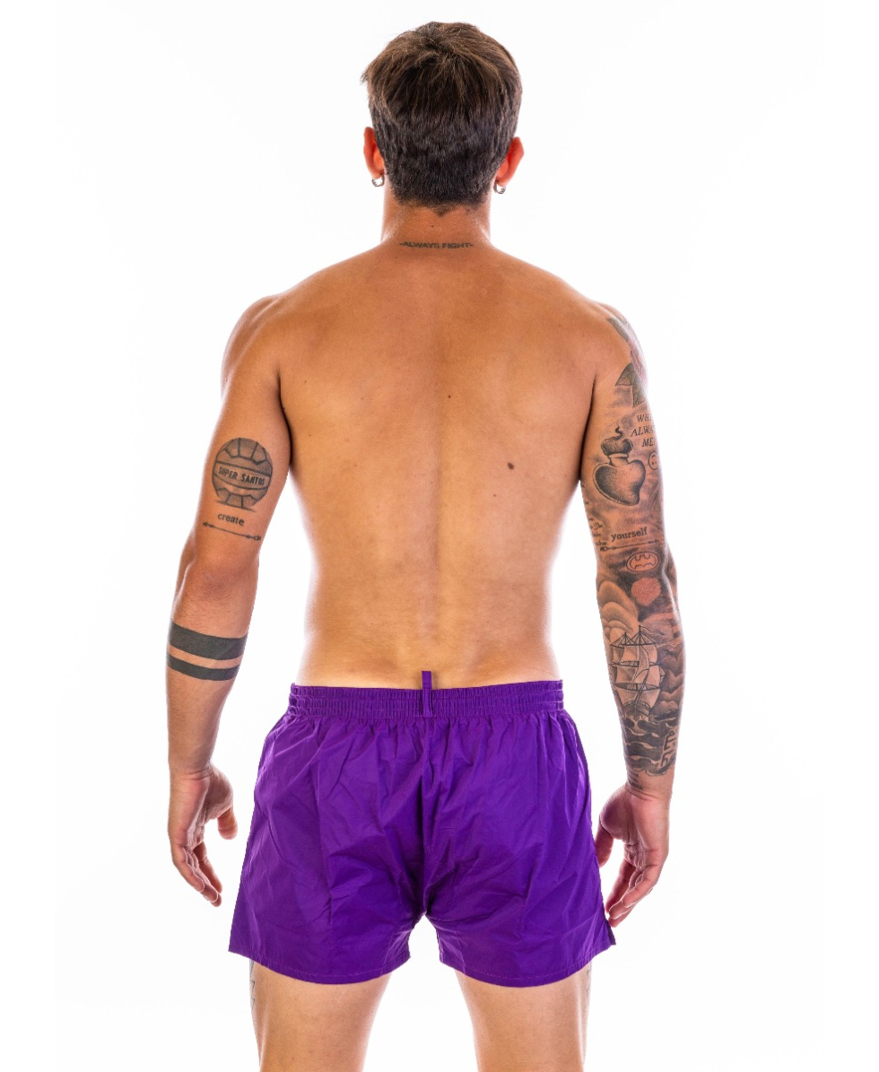 DSQUARED2 - COSTUME SHORT - D7B642920-522 - PURPLE/YELLOW
