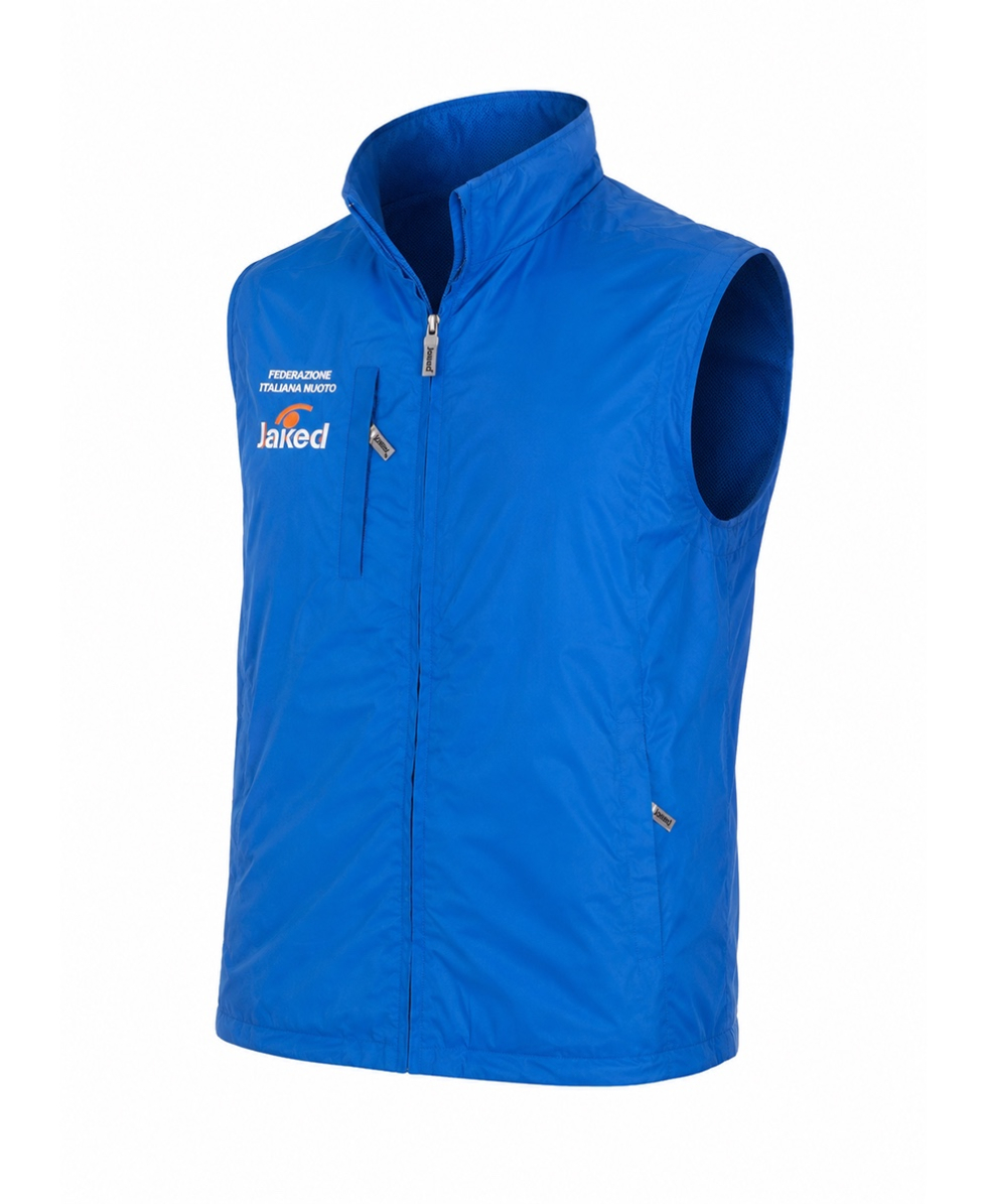 JAKED - GIUBBOTTO SMANICATO ITALIA - AZZURRO - ITA6540REP