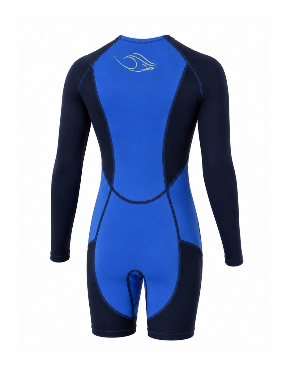 AQUASPHERE - MUTA JUNIOR - STINGRAY HP - LONG SLEEVE - BLUE