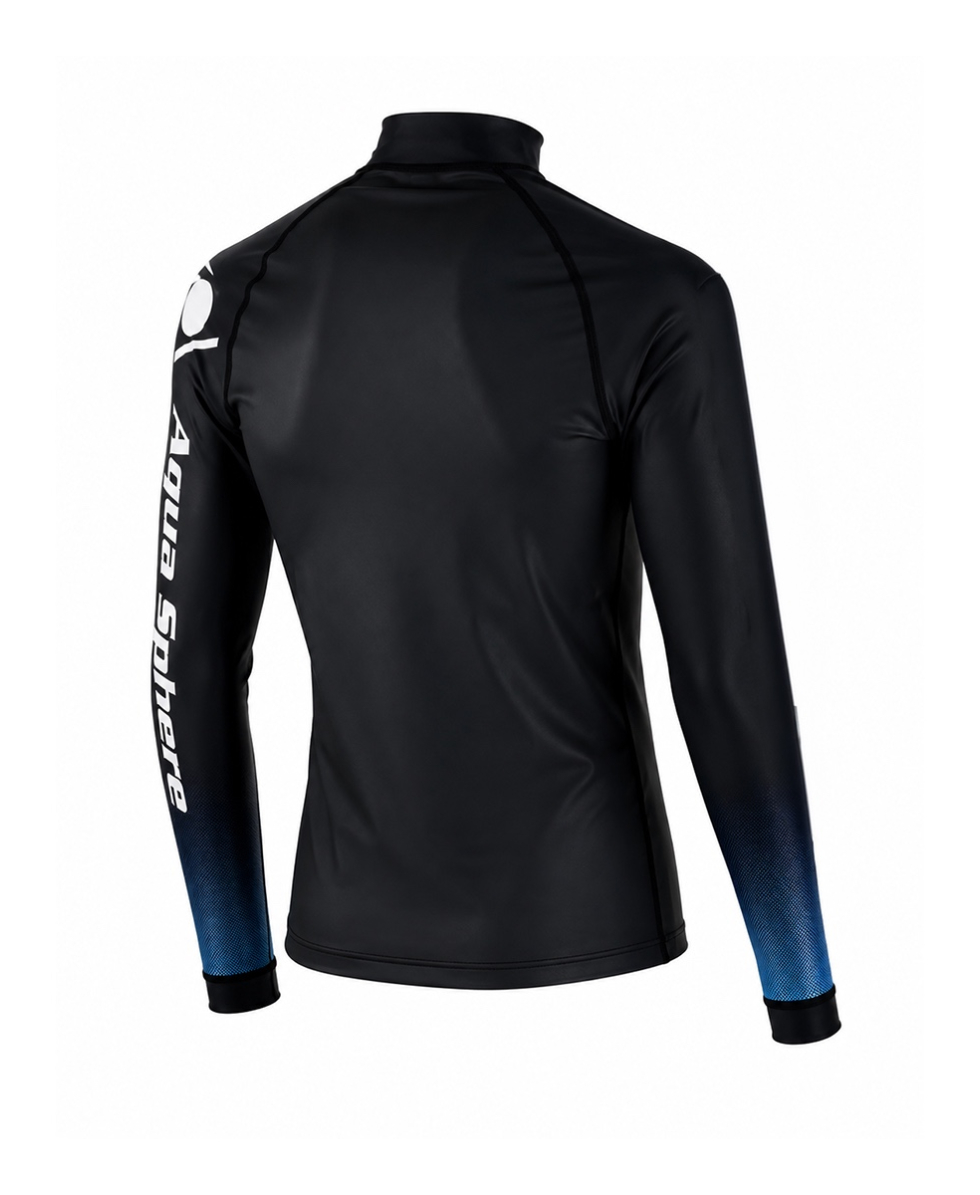 AQUASPHERE - AQUASKIN TOP V3 MAN - BLACK/TURQUOISE 
