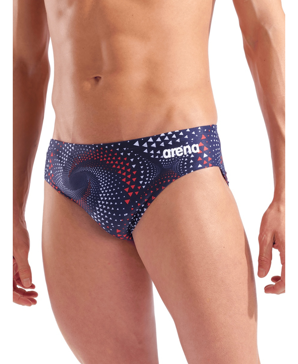 ARENA - SLIP UOMO - FIREFLOW SWIM BRIEF - 010163417 - TEAM RED/WHITE/BLUE NAVY