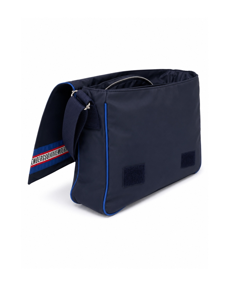 BIKKEMBERGS - BORSA MODELLO POSTINO - W61-P203-3000 - BLUE/FAST BLUE