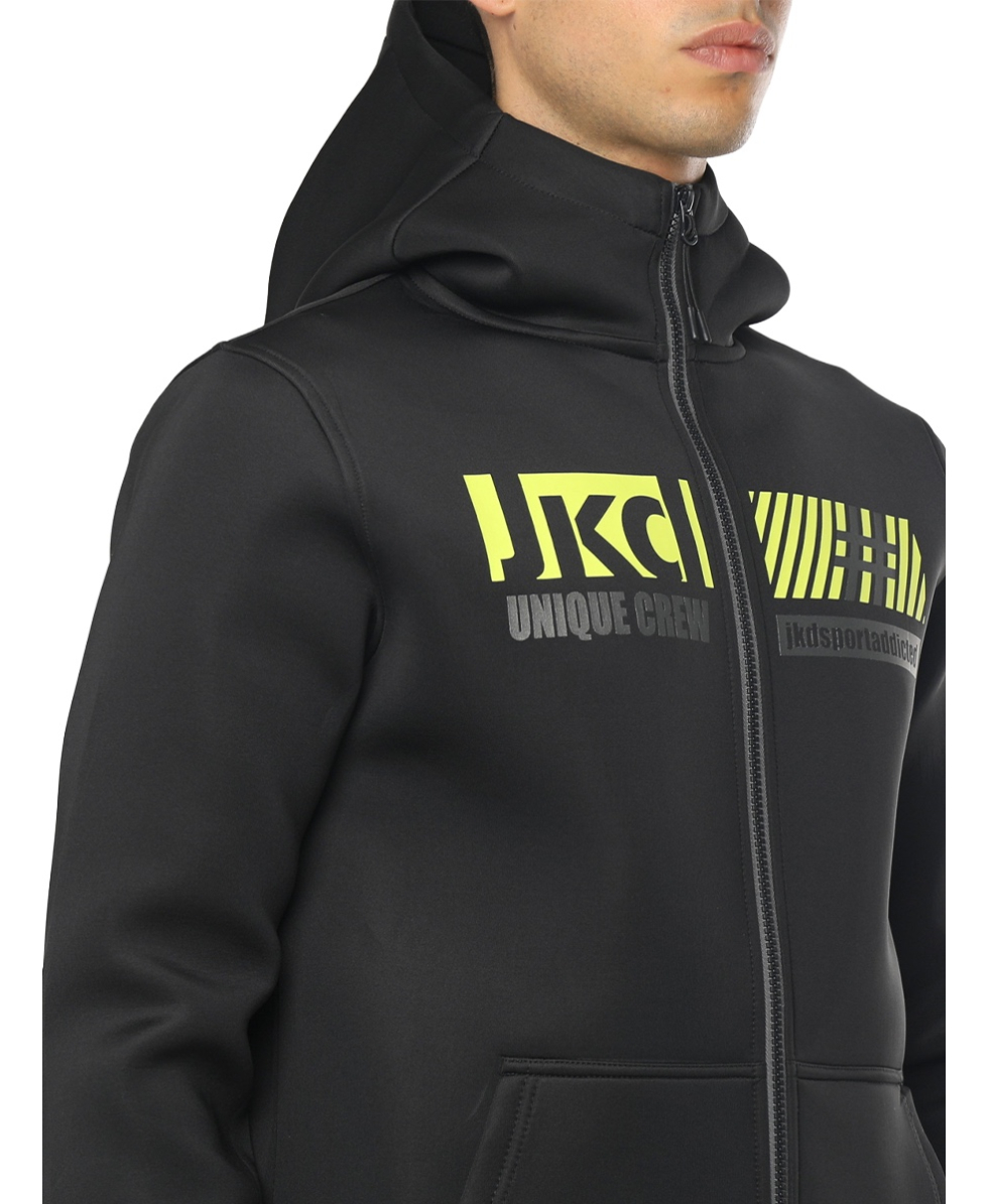 JAKED - FELPA UOMO - SIDERALIS - JKFL5N501U - BLACK
