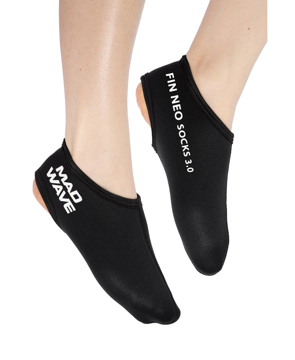 MAD WAVE - CALZA IN NEOPRENE PER PINNE - FIN NEO SOCKS 3.0 - BLACK