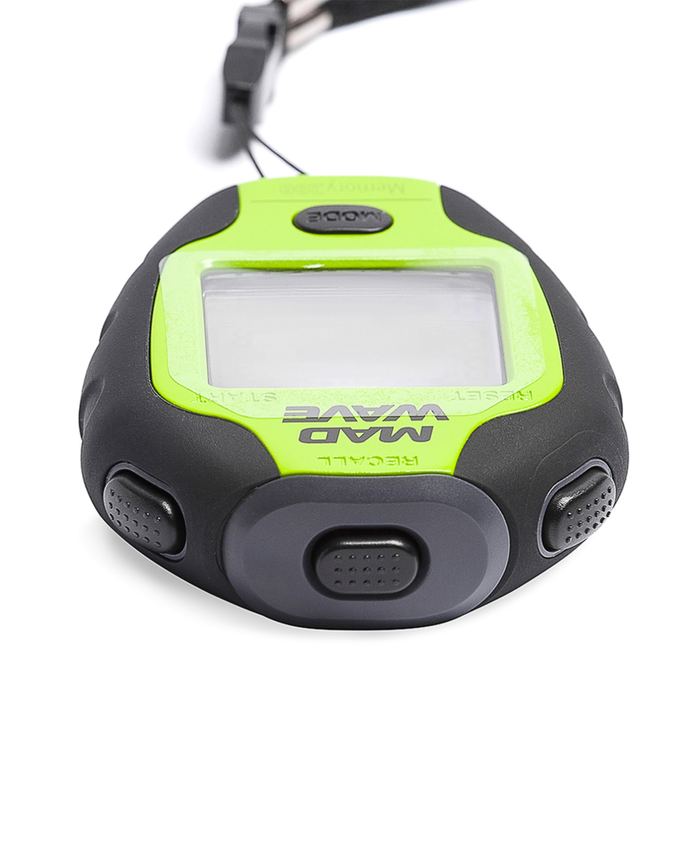 MAD WAVE - STOPWATCH SW-200 MEMORY - M140902010W - GREEN