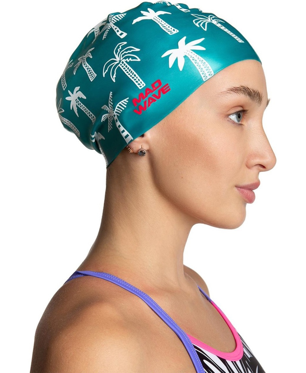 MAD WAVE - CUFFIA SILICONE - M055330010W - PALM TREE - GREEN