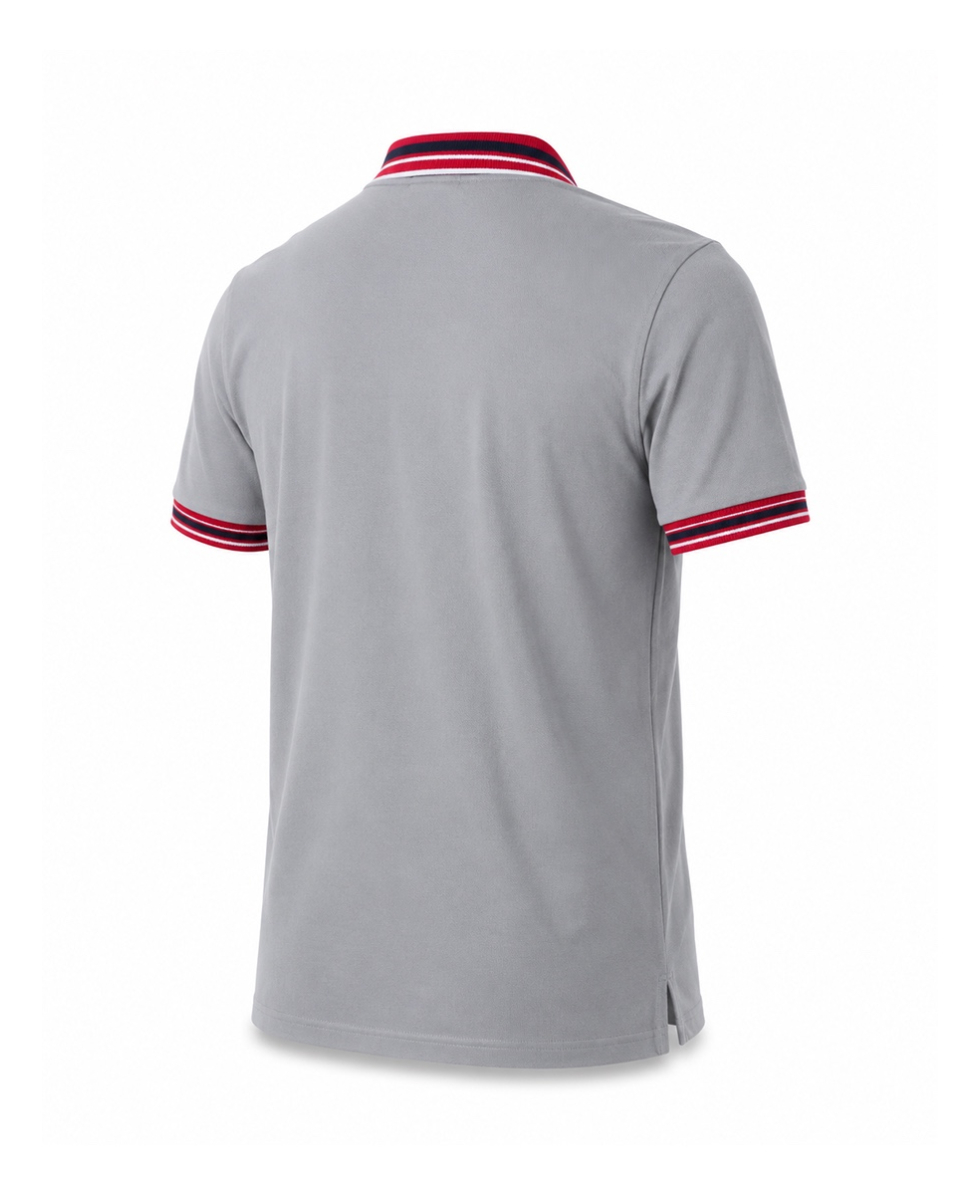 BEAR - POLO M/C - CAMP - P2 J 2405-2370-904 QUARRY - GRIGIO