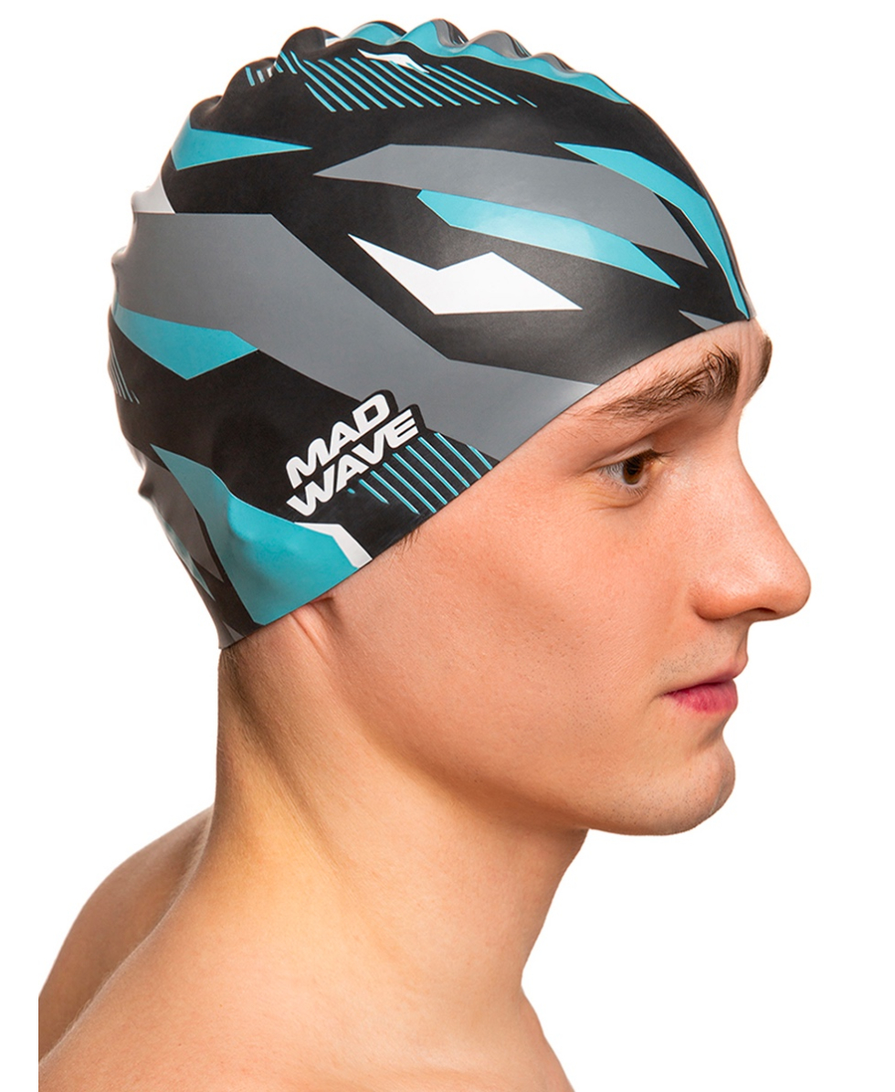 MAD WAVE - CUFFIA SILICONE - M055423 000W - STRIPES