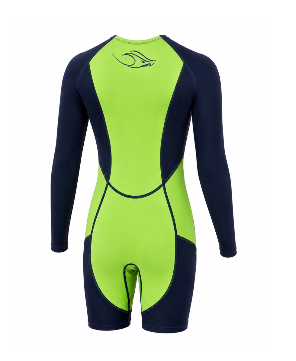 AQUASPHERE - MUTA JUNIOR - STINGRAY HP - LONG SLEEVE - GREEN