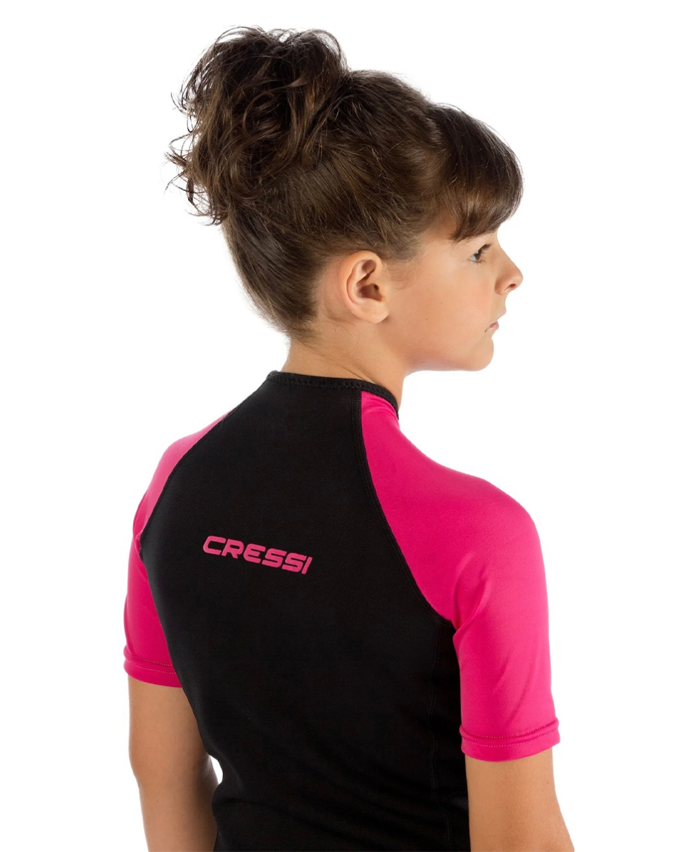 CRESSI - MUTA JUNIOR - LITTLE SHARK - 2mm - BLACK/PINK