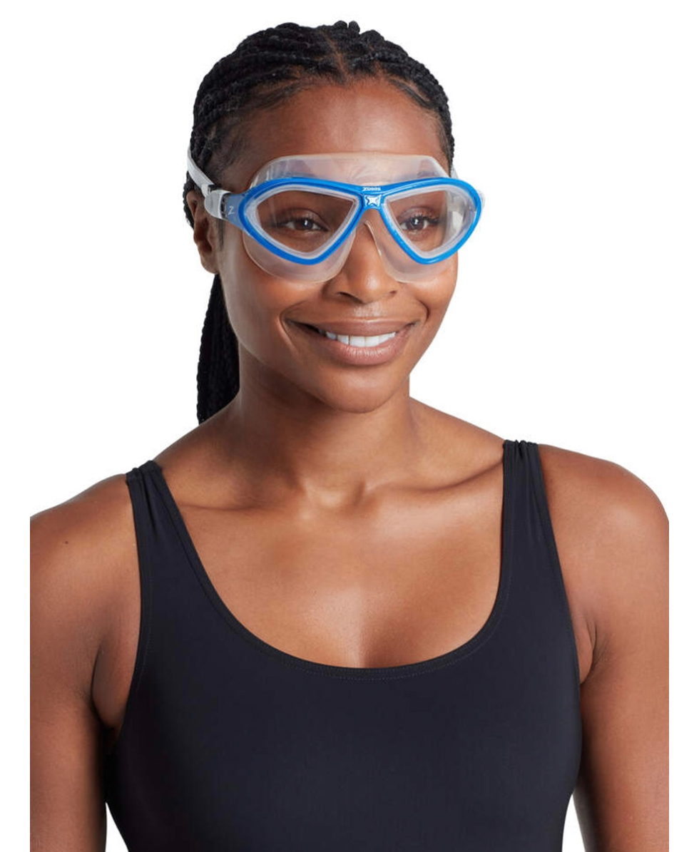 ZOGGS - MASCHERA HORIZON FLEX MASK - 461108 - CLEAR/BLUE, CLEAR LENSES
