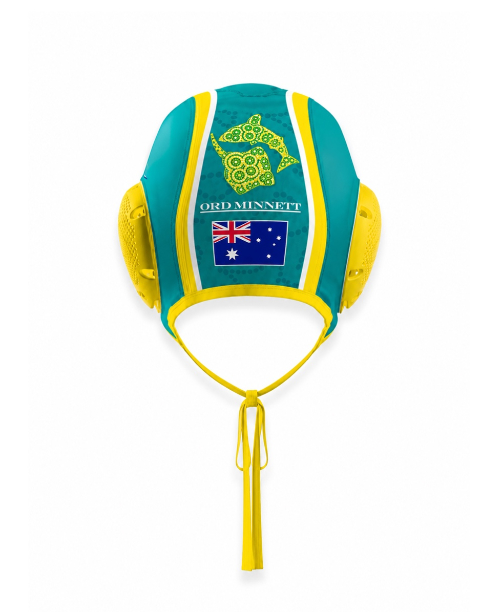 TURBO - CALOTTINA PALLANUOTO - 974255/0005 - AUSTRALIA OFFICIAL - GREEN