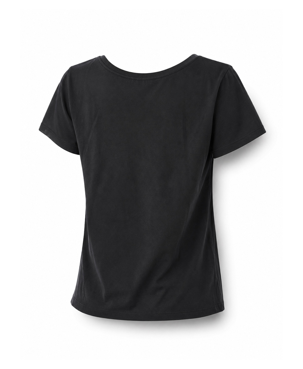 VANS - CANOTTA DONNA - PALM POCKET TOP - VN0005ONBLK - BLACK