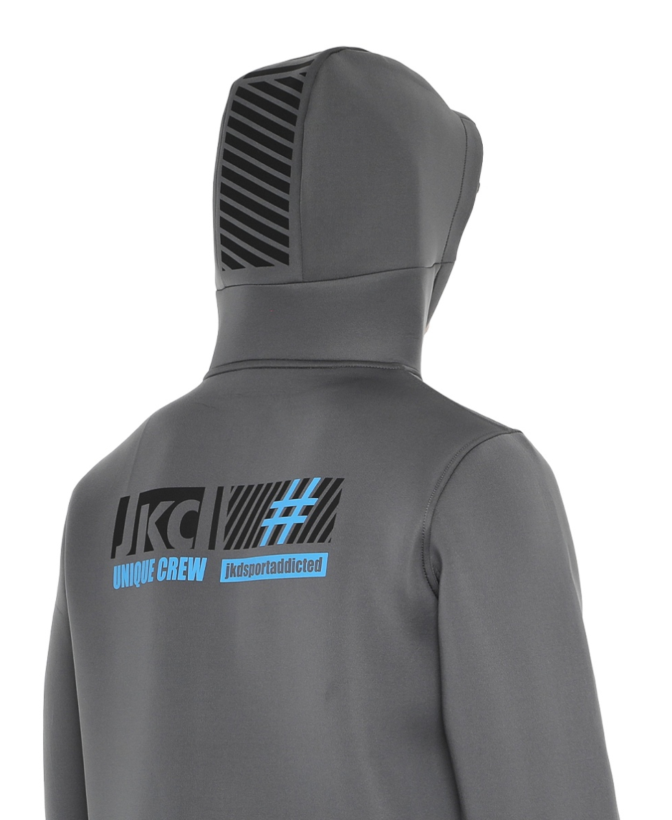 JAKED - FELPA UOMO - SIDERALIS - JKFL5N501U - GREY