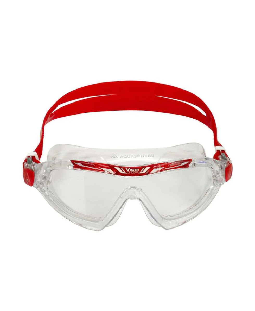 AQUASPHERE - MASCHERA VISTA XP - MS5640006LC - CLEAR/RED, CLEAR LENSES
