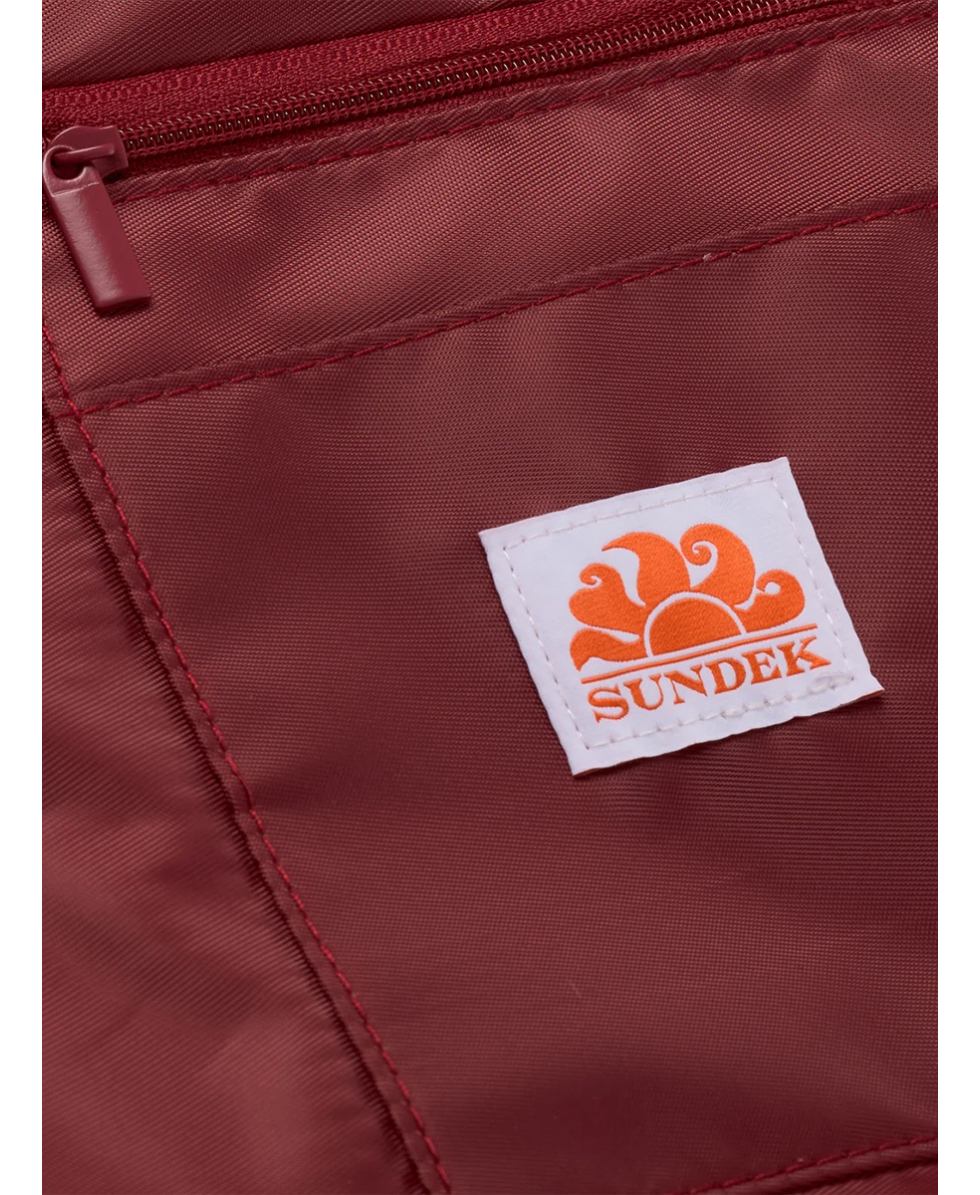 SUNDEK - BORSA SPIAGGIA - CHEL BAG - AW417ABPV400-A900 - DEEP SCARLET