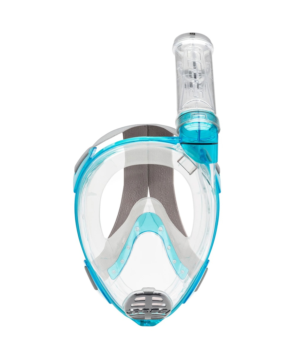 CRESSI - MASCHERA BARON JUNIOR FULL FACE - XDT0360020 - CLEAR/AQUAMARINE