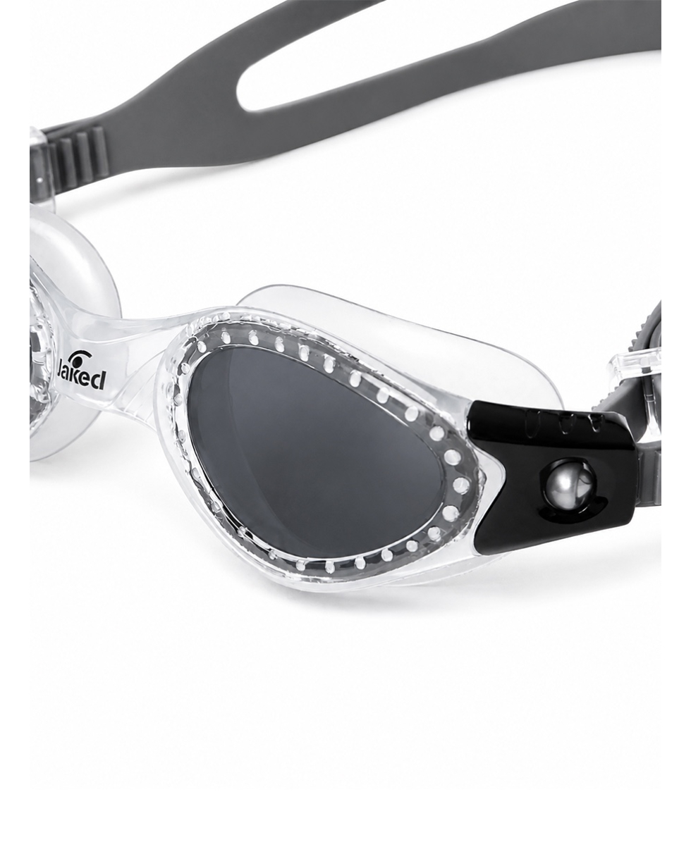 JAKED - OCCHIALINO ATLANTIC POLARIZED - JKOI9YY01S - CLEAR/BLACK, SMOKE LENS