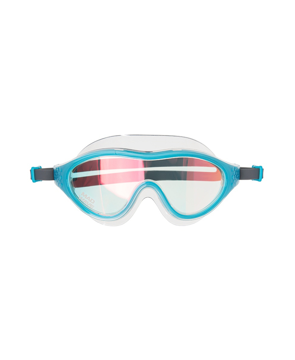 MAD WAVE - MASCHERA SHADE RAINBOW - M046403008W - BLUE/BLACK, CLEAR LENS