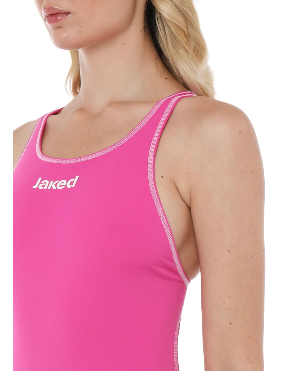JAKED - COSTUME INTERO MILANO - JWNUD05003 - FUCHSIA/WHITE