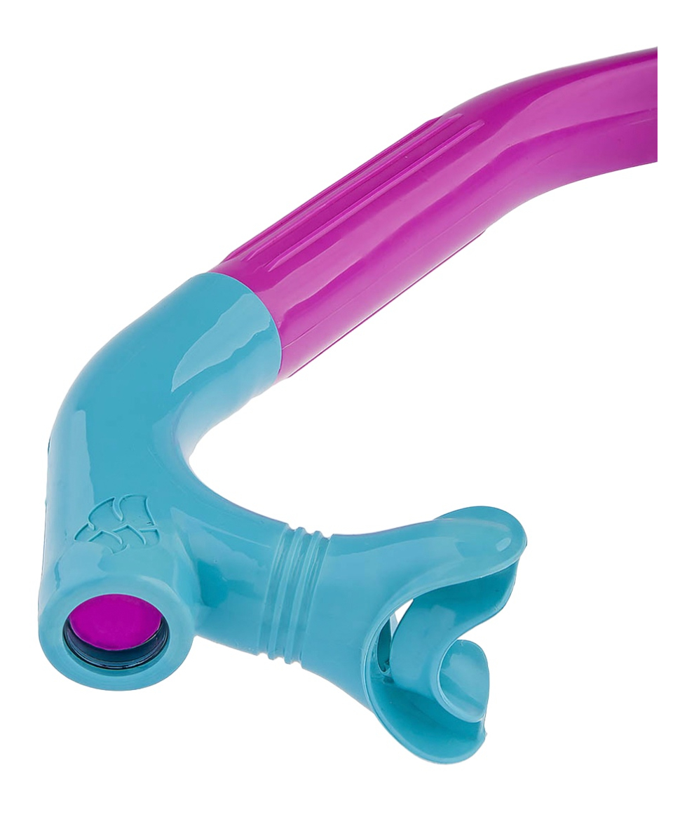 MAD WAVE - RESPIRATORE FRONTALE - PRO SNORKEL JUNIOR - M077702011W - PINK