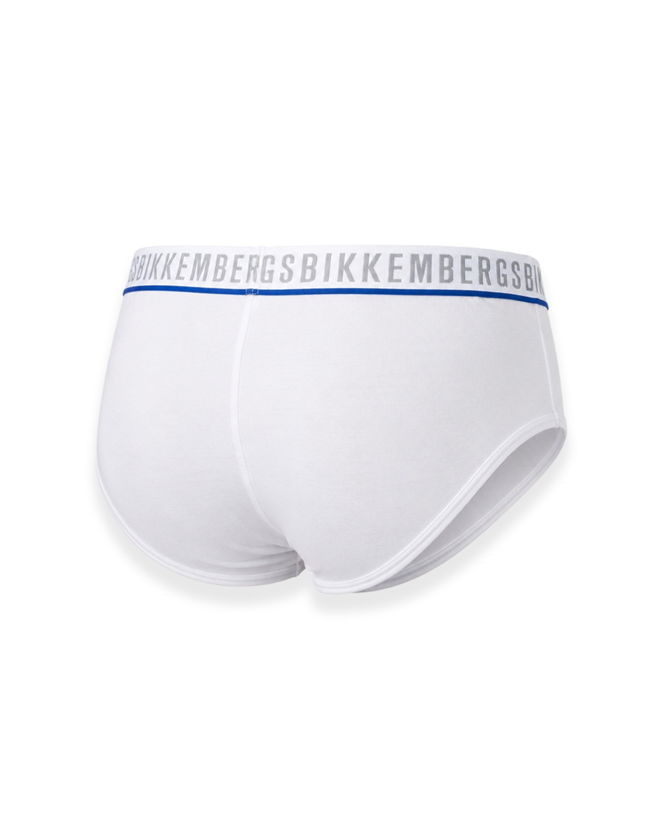 BIKKEMBERGS - SLIP - INTIMO JUNIOR -  2 PACK SLIP - S233-L03-1100 - WHITE