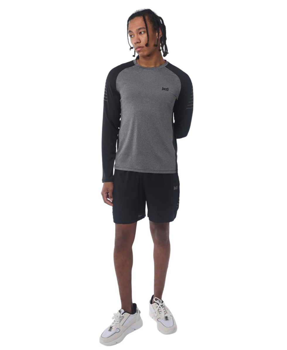JAKED - SHORT UOMO - THUNDER 2 IN 1 - JKPT4ZU03U - BLACK