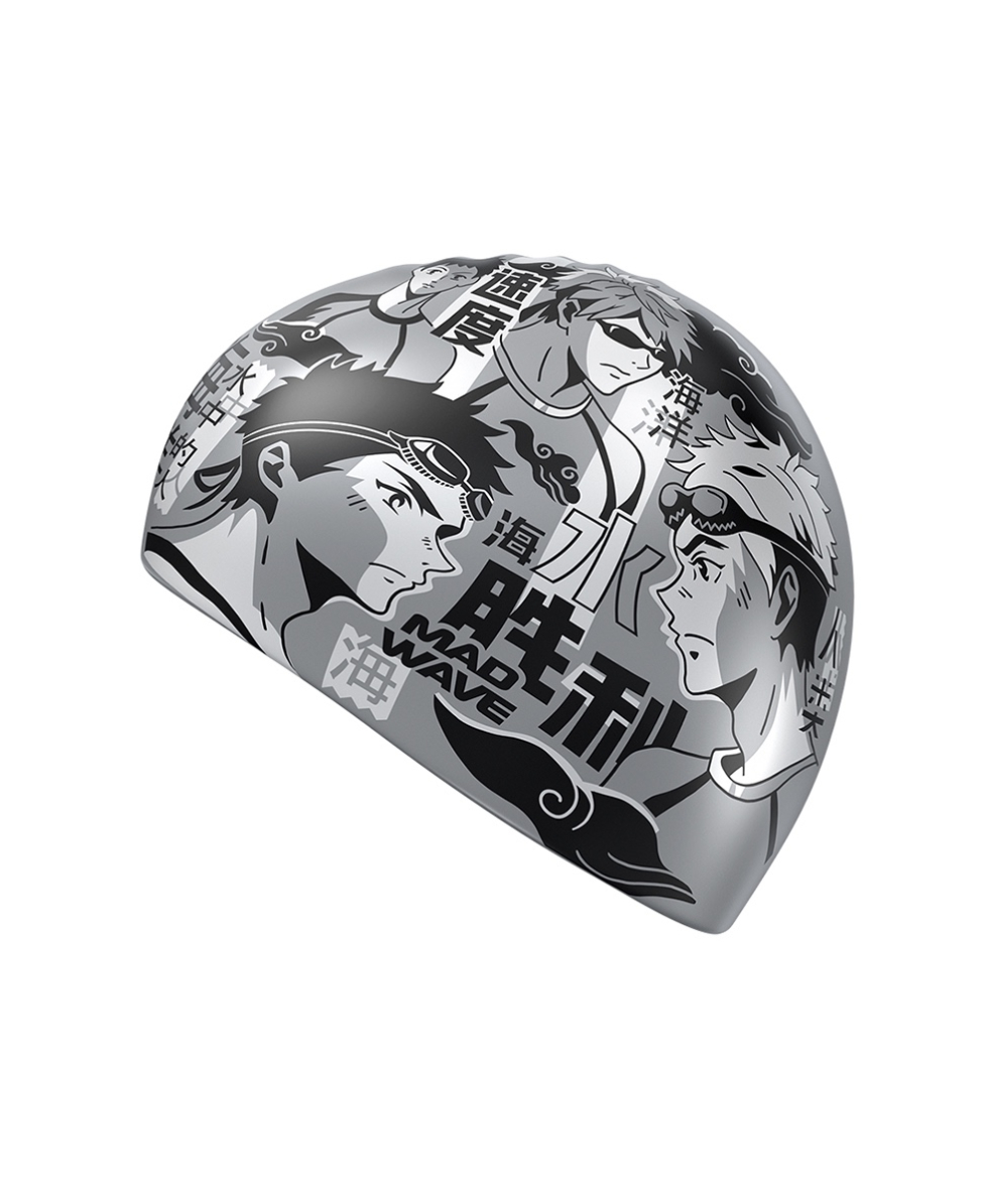 MAD WAVE - CUFFIA SILICONE - M055530012W - ANIME - SILVER