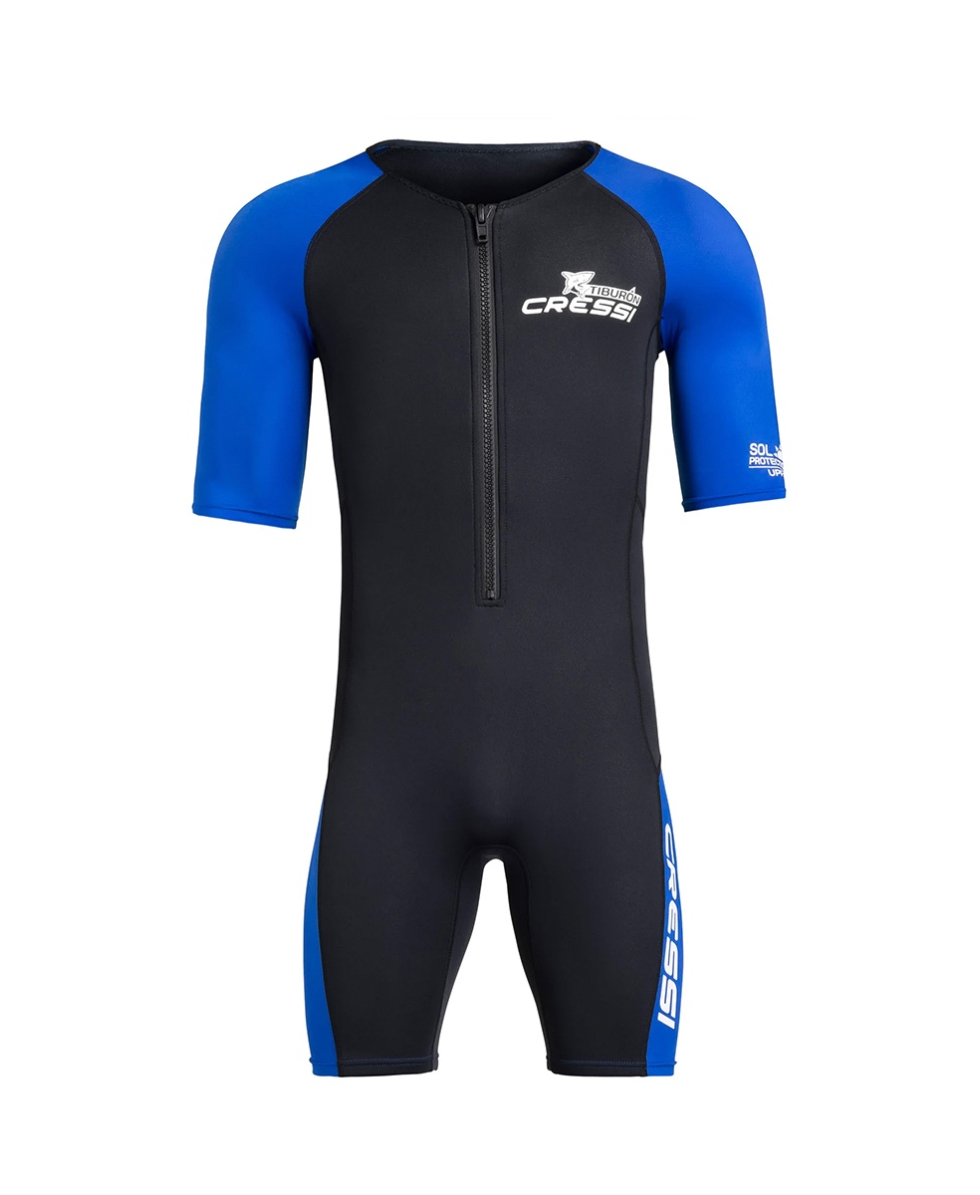 CRESSI - MUTA UOMO - TIBURON - 2mm - BLACK/BLUE