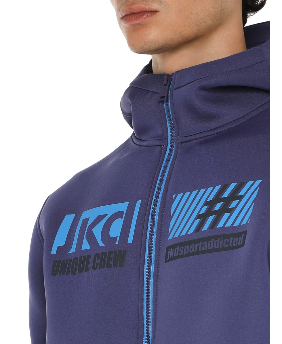 JAKED - FELPA UOMO - SIDERALIS - JKFL5N501U - OCEAN BLUE