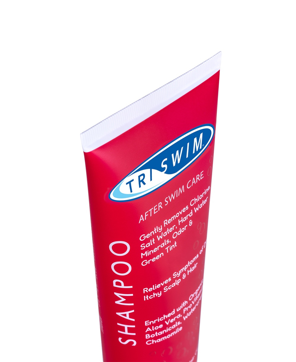 TRISWIM - CHLORINE REMOVAL SHAMPOO FOR SWIMMERS - 250ml - LYCHEE & MANGO