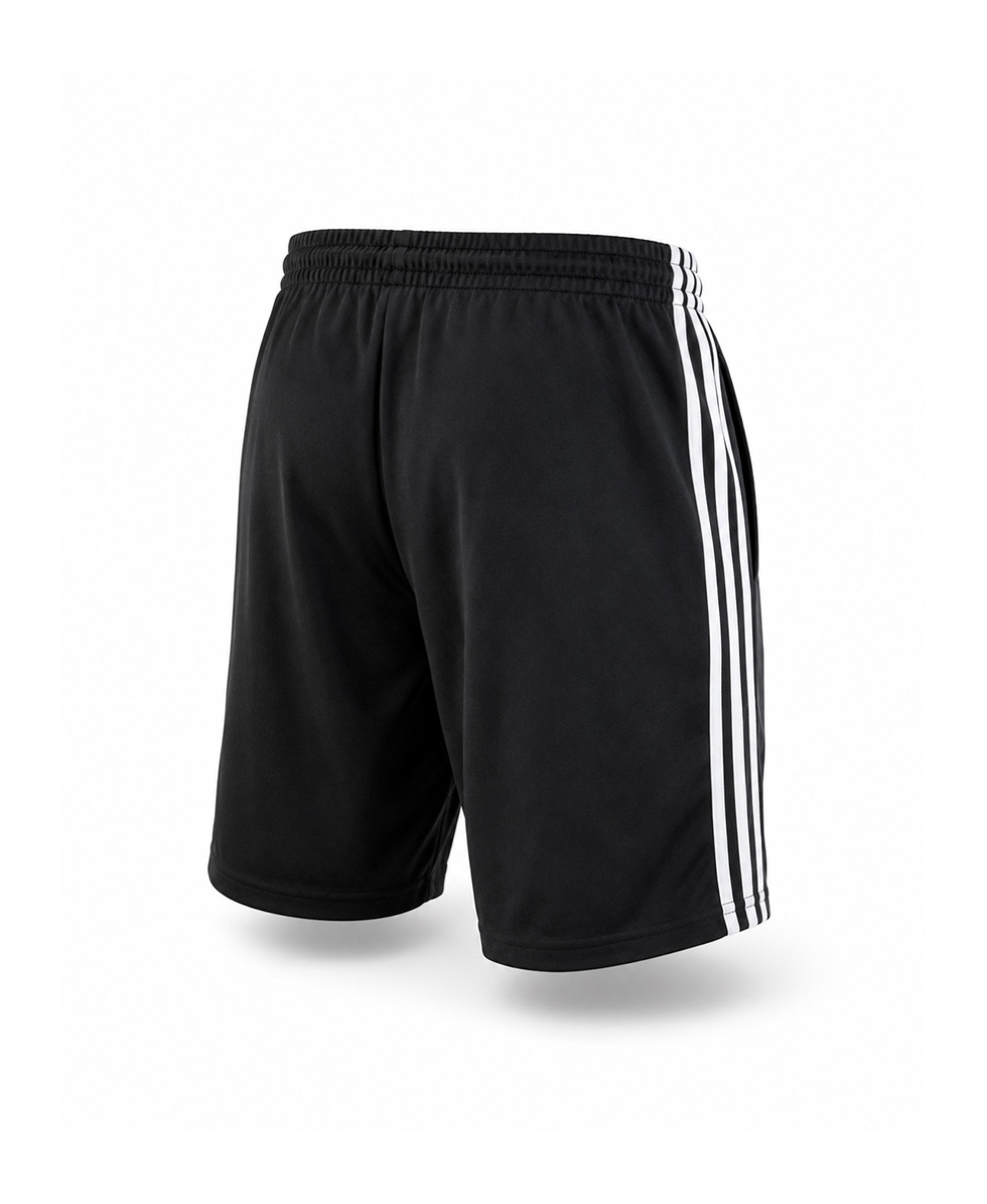 ADIDAS - PANTALONCINO/SHORT - AEROREADY ESSENTIALS 3-STRIPES - GK9988 - BLACK/WHITE